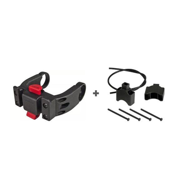 Adaptateur de guidon KLICKFIX sans serrure